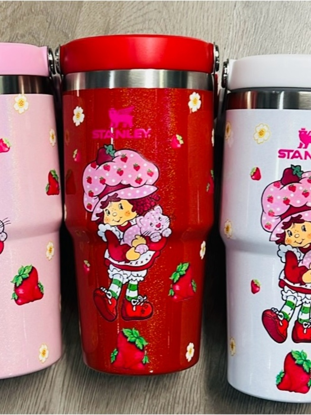 Stanley Kids Strawberry Shortcake Red Insulated Tumbler